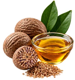 Nutmeg oil used in VenoHerb leg cream